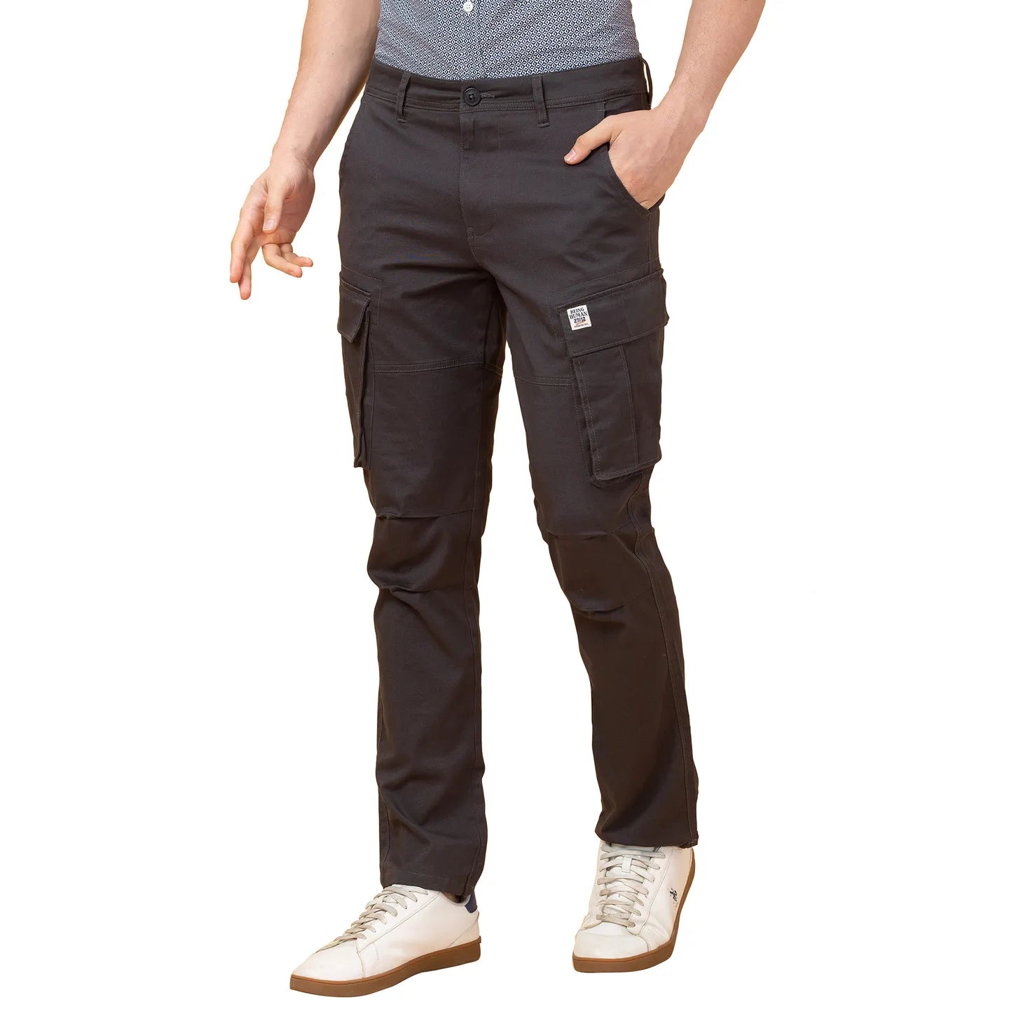 Being Human Clothing Mens-Bottom Cargo