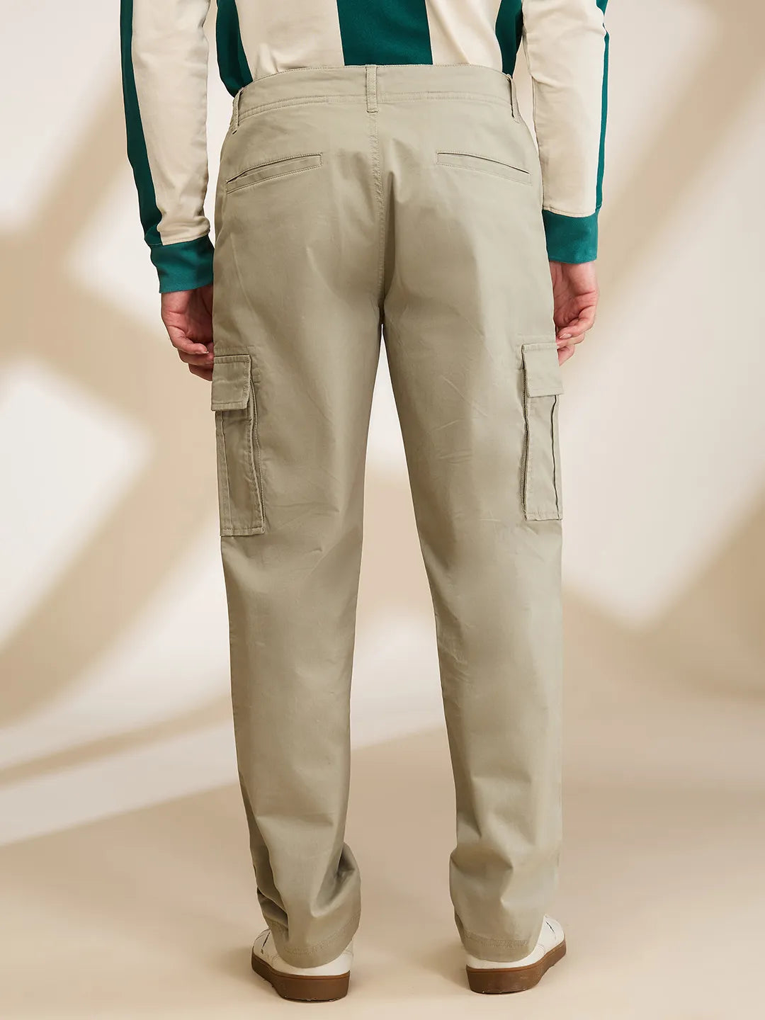 Easy Fit Lightgreen Cargo - Being Human clothing