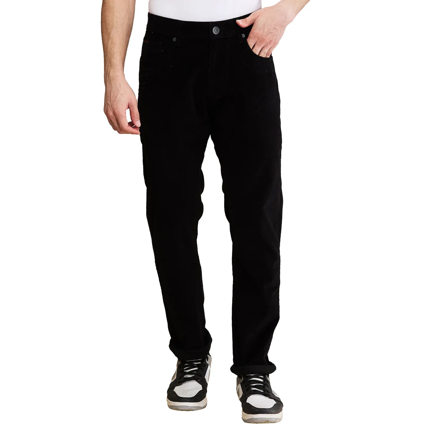 Being Human Clothing Mens-Bottom Denim Black