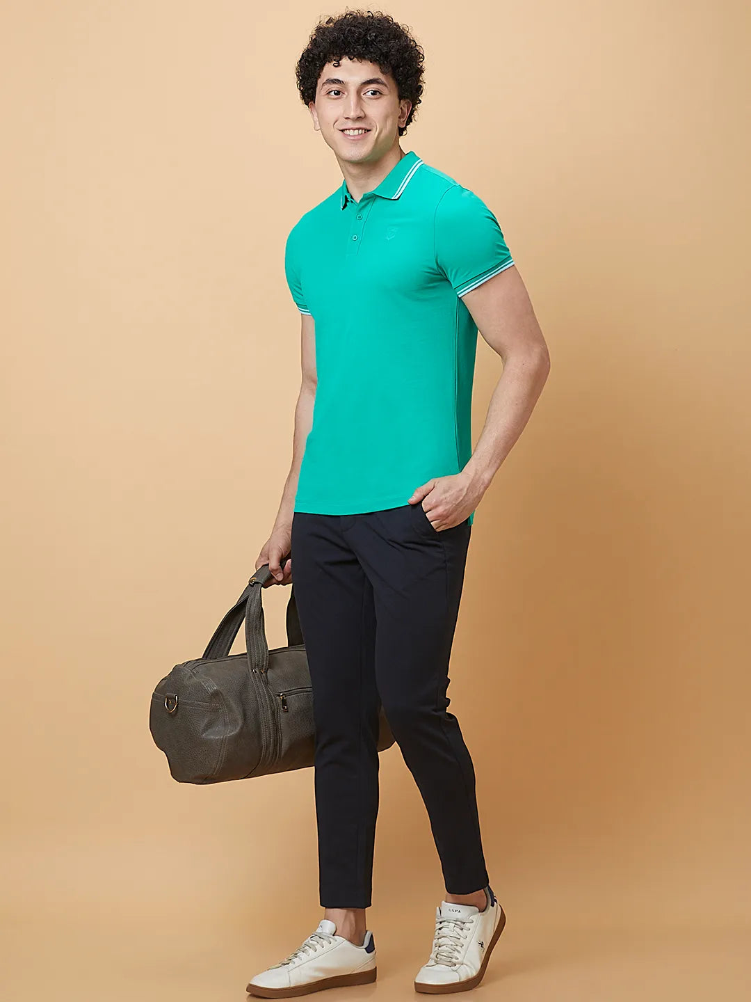 Being Human Clothing Mens-Bottom Chino Dk.Navy