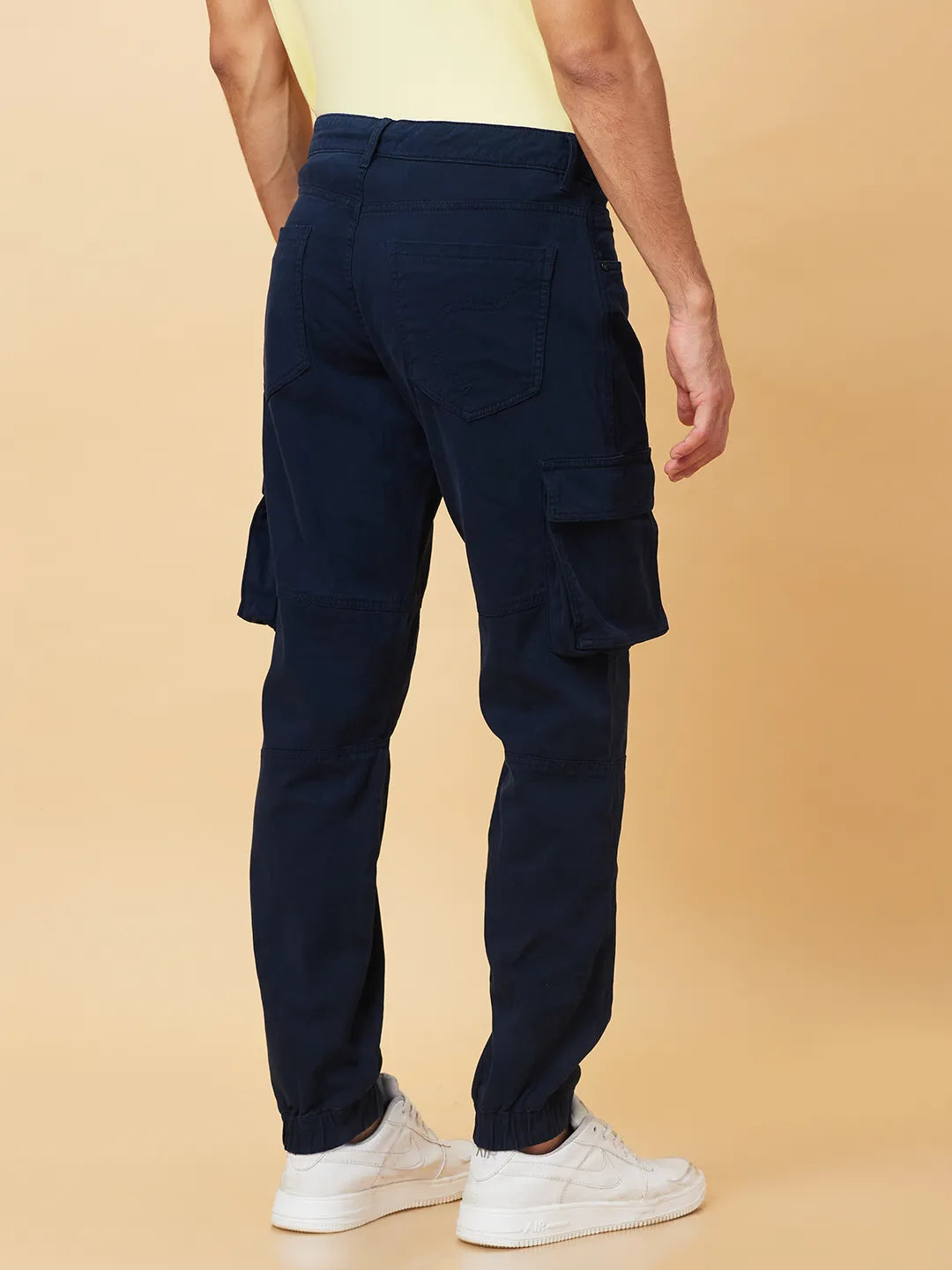 Being Human Clothing Mens-Bottom Joggers Navy