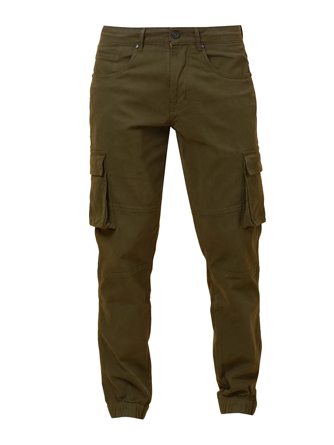 Being Human Clothing Mens-Bottom Joggers Olive