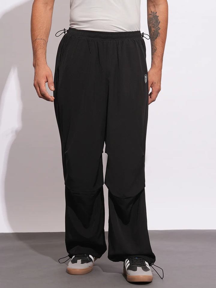 Black Easy Fit Chinos For Men By Being Human Clothing