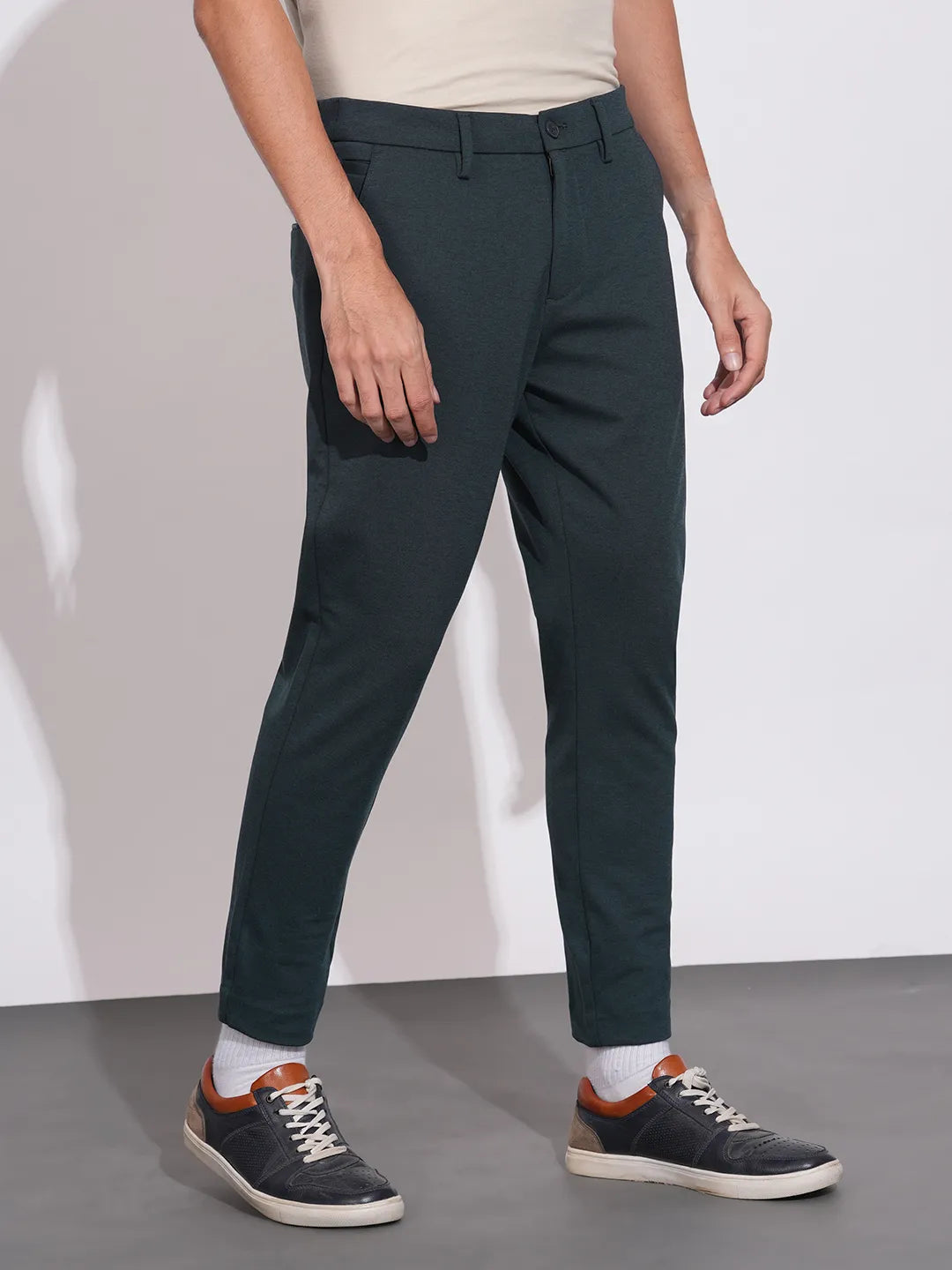 Being Human Petrol Slim Fit Chinos For Men