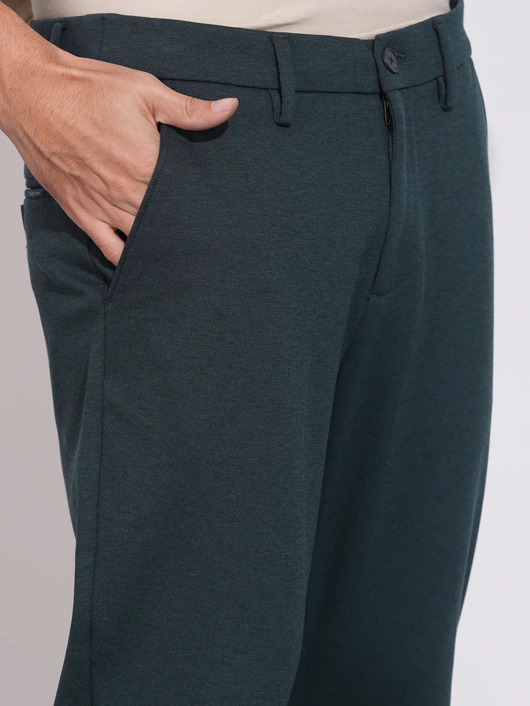 Being Human Petrol Slim Fit Chinos For Men