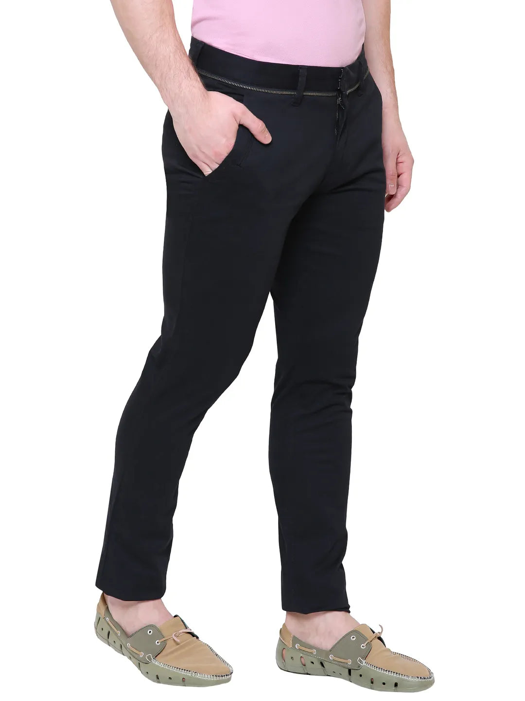 Being Human Clothing Men Regular Fit Chino-Black