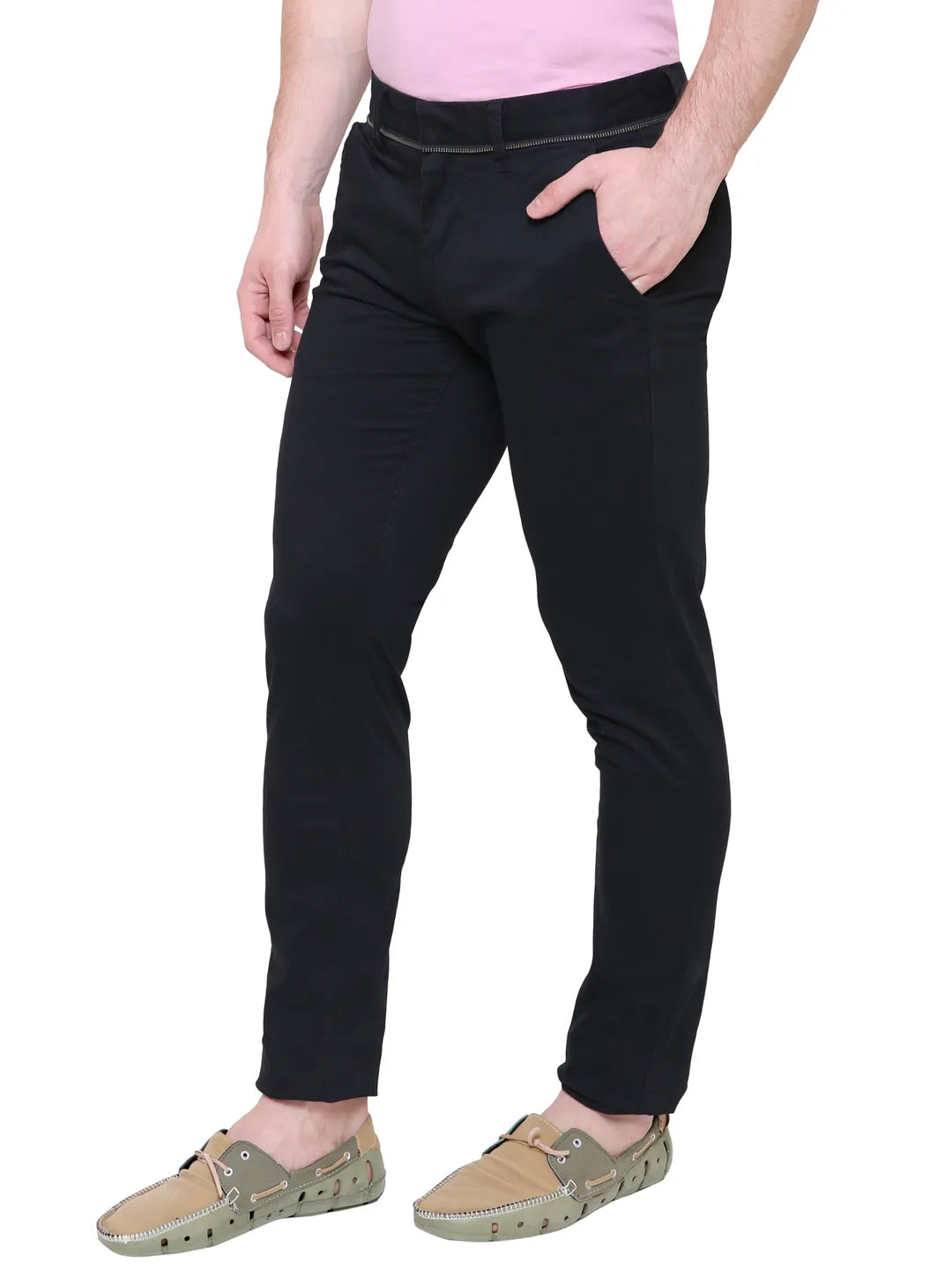 Being Human Clothing Men Regular Fit Chino-Black