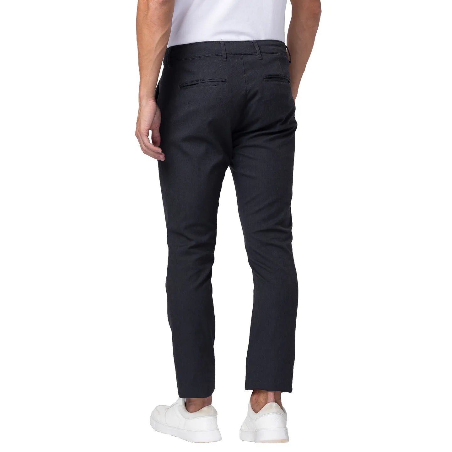Being Human Clothing Men Slim Fit Chino-Charcoal