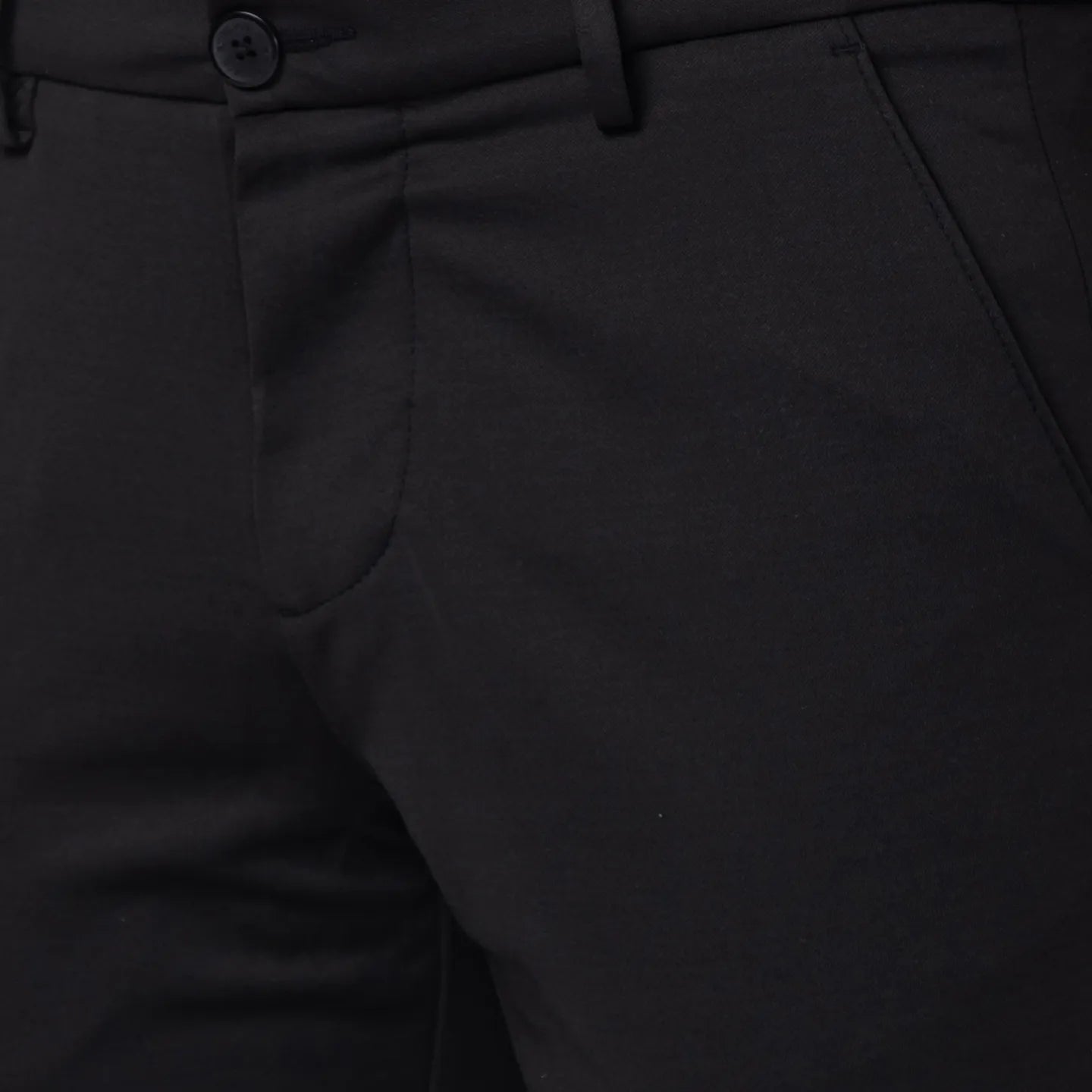 Being Human Clothing Men Cropped Fit Chino-Black