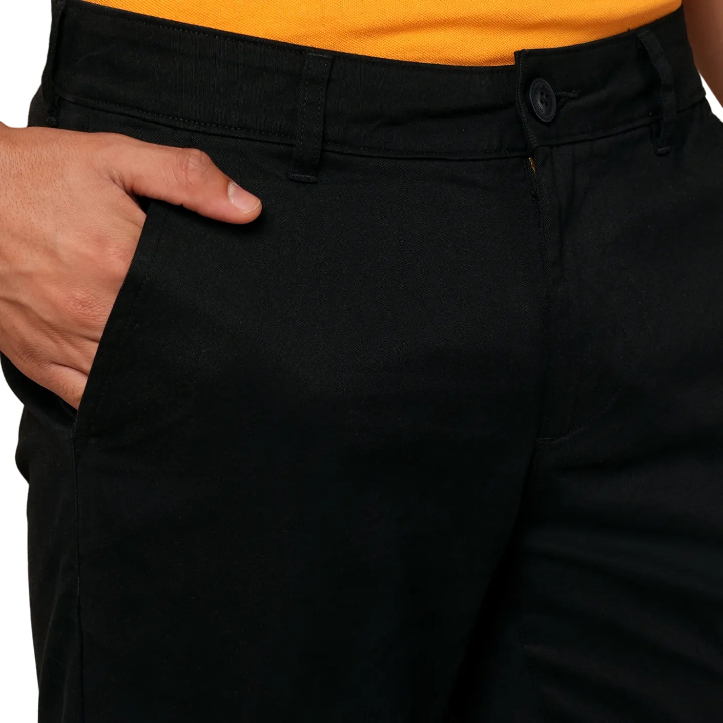 Being Human Clothing-Mens-Bottom-Chino Black