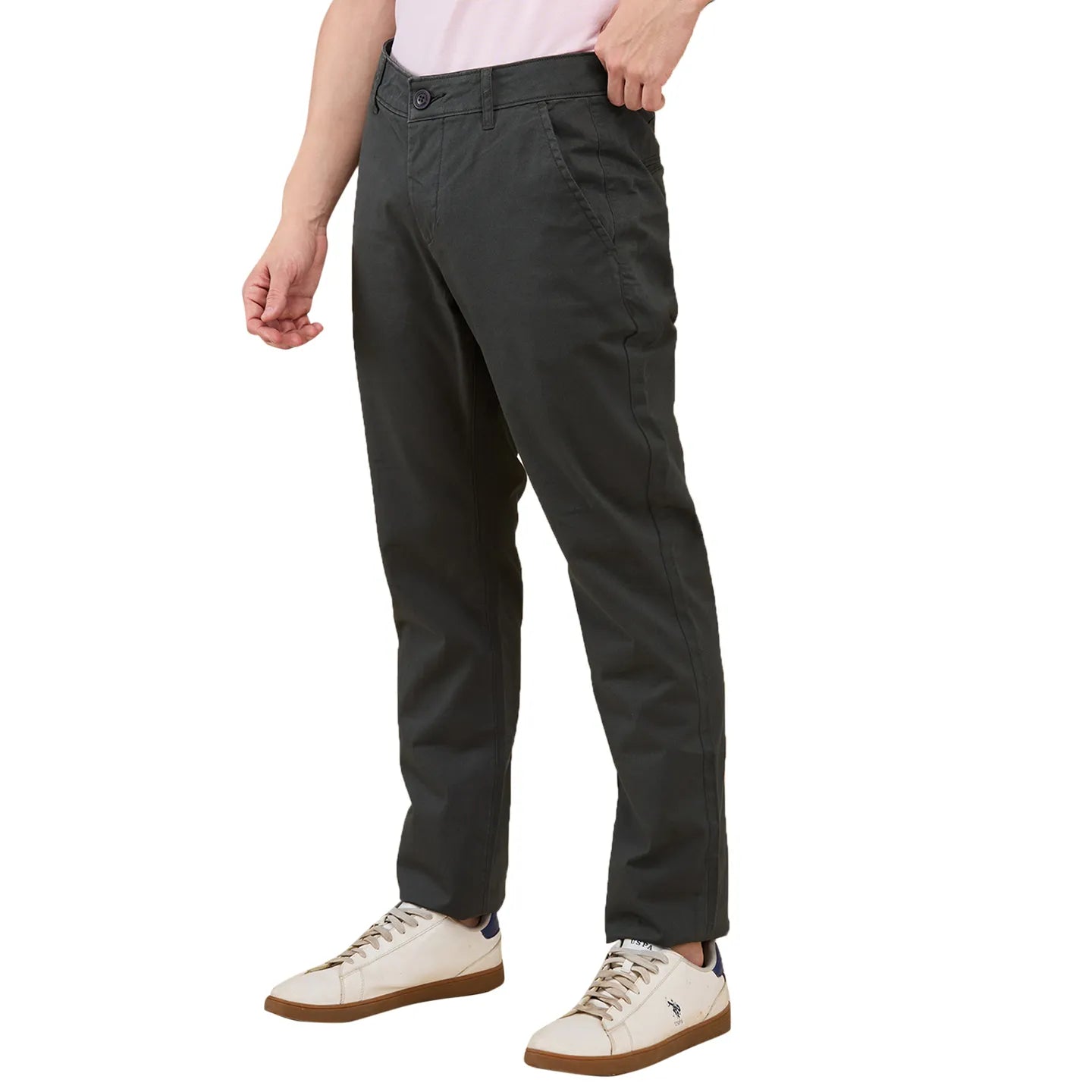 Being Human Clothing-Mens-Bottom-Chino Bottle Green