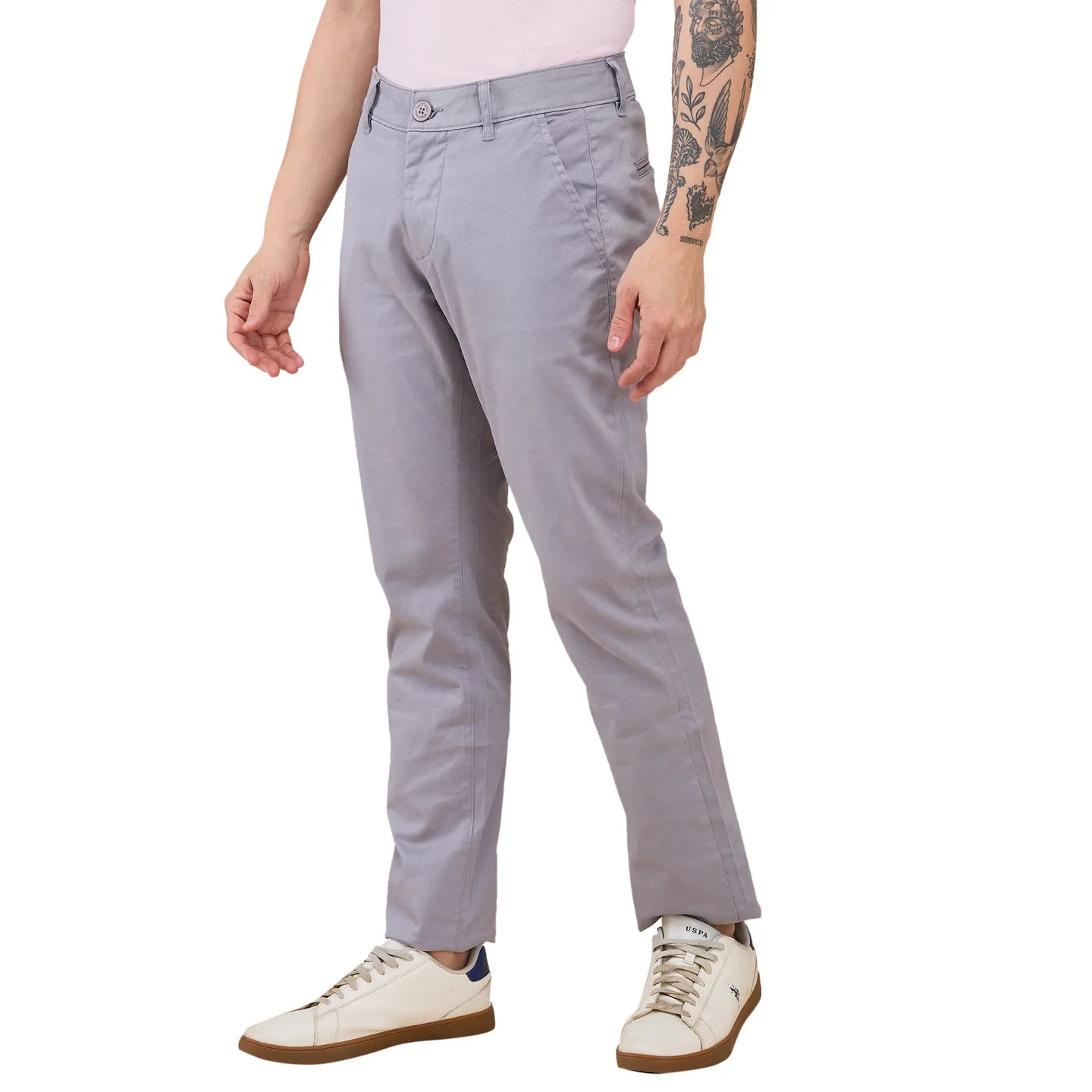 Being Human Clothing-Mens-Bottom-Chino Grey