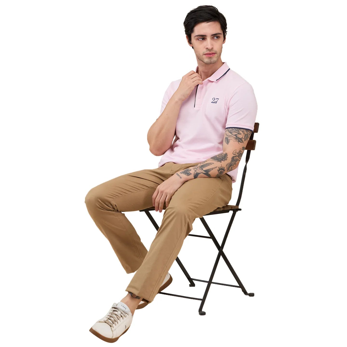 Being Human Clothing-Mens-Bottom-Chino Khaki