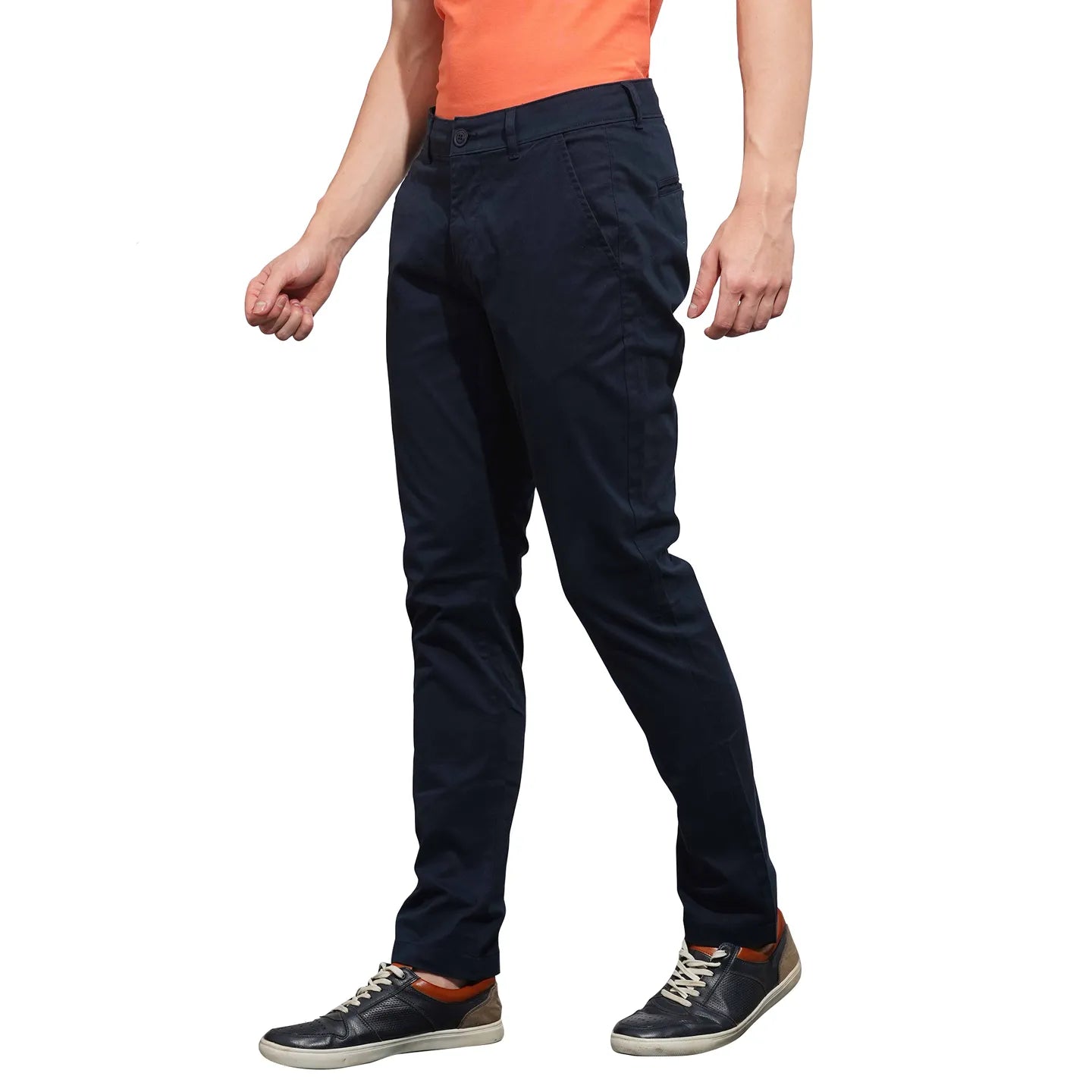 Being Human Clothing Mens-Bottom Chino Navy