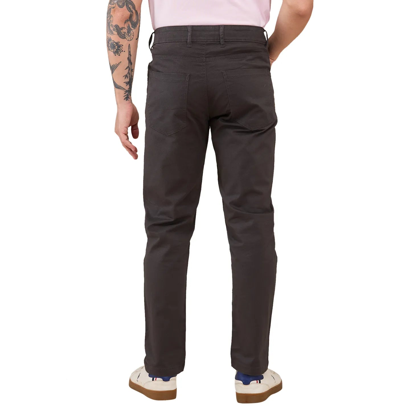 Being Human Clothing-Mens-Bottom-Chino Charcoal