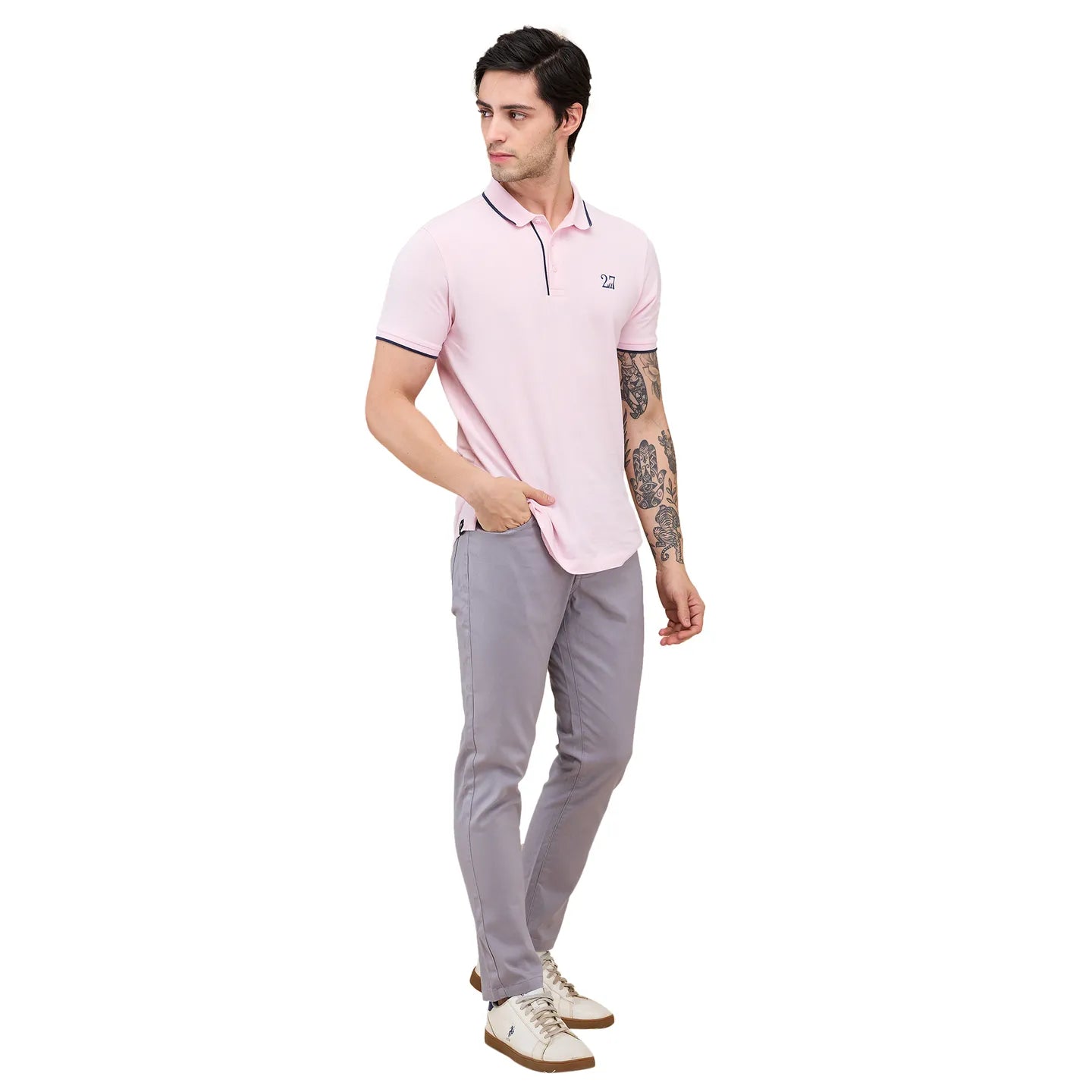 Being Human Clothing-Mens-Bottom-Chino Grey