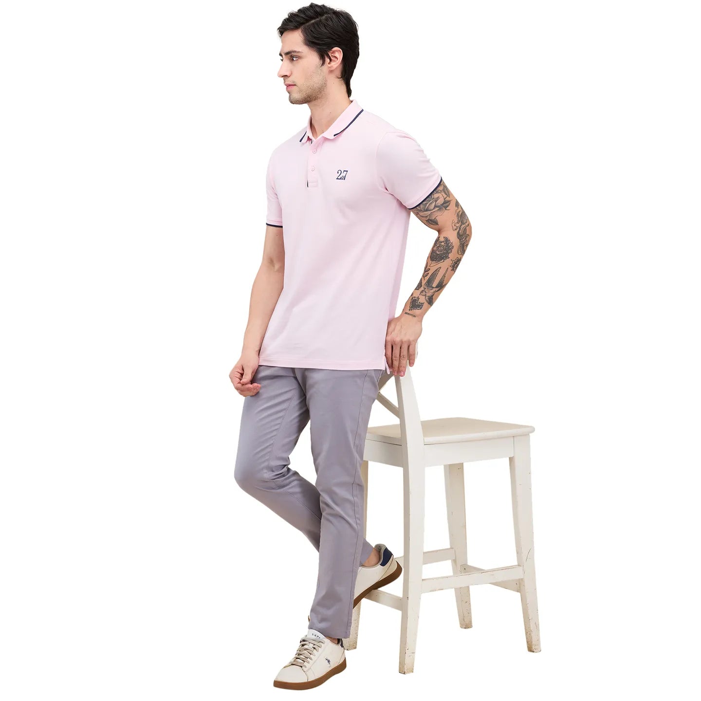 Being Human Clothing-Mens-Bottom-Chino Grey