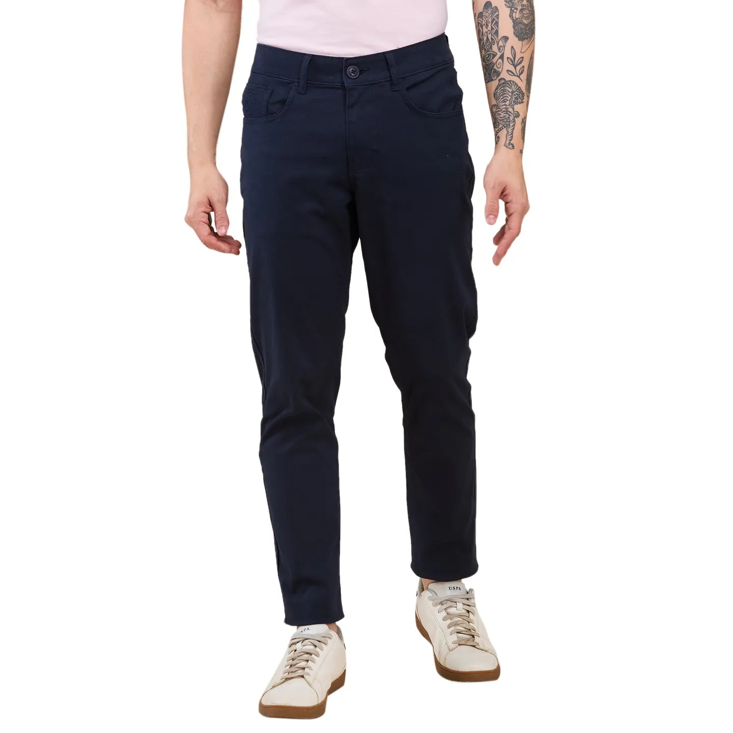 Being Human Clothing-Mens-Bottom-Chino Navy