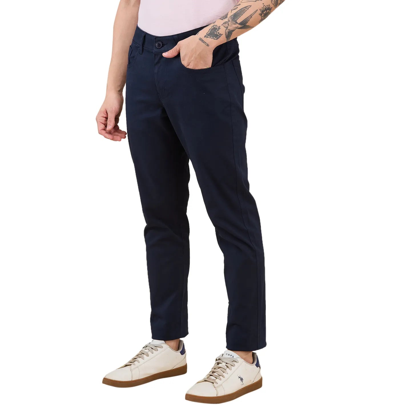 Being Human Clothing-Mens-Bottom-Chino Navy