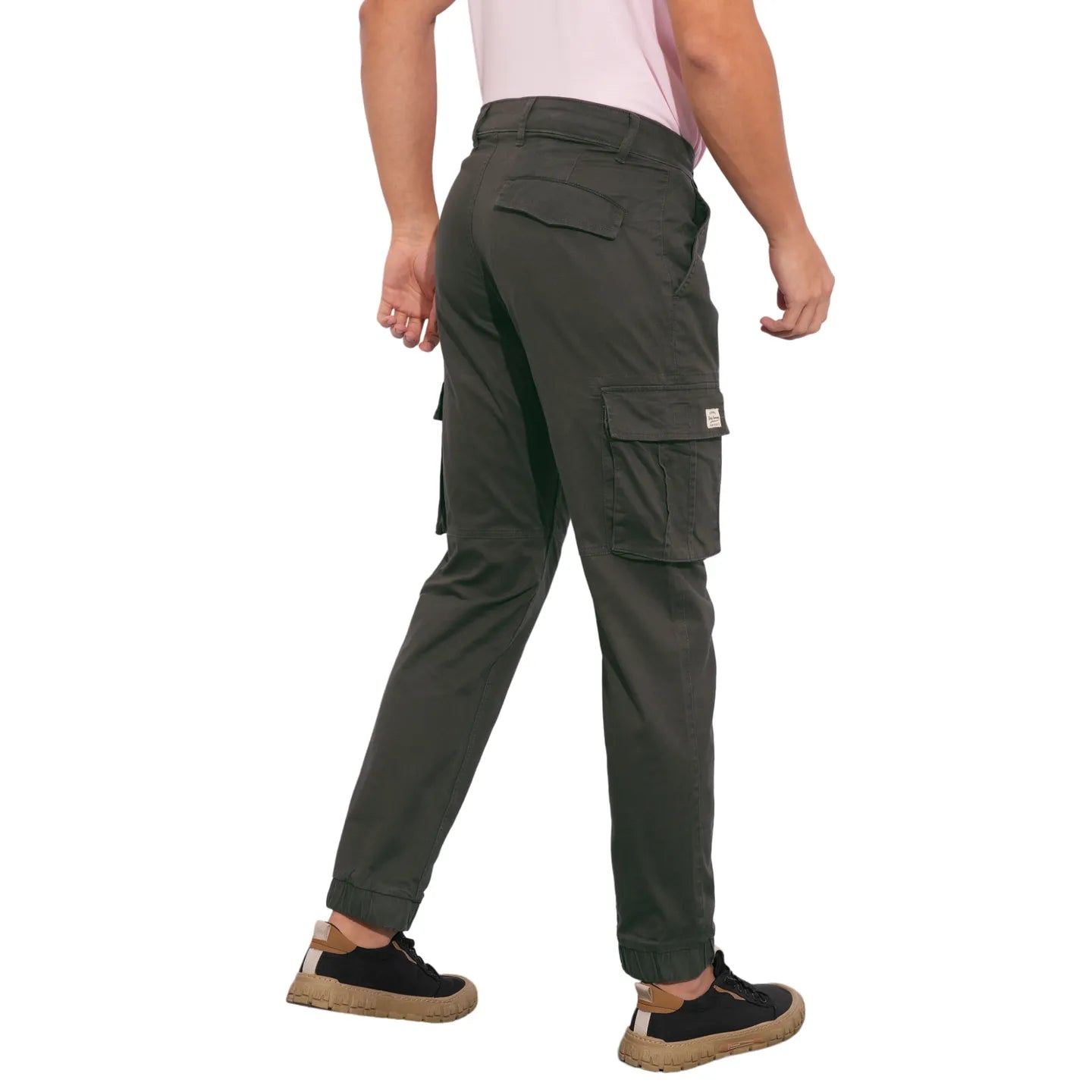 Being Human Clothing-Mens-Bottom-Joggers Charcoal