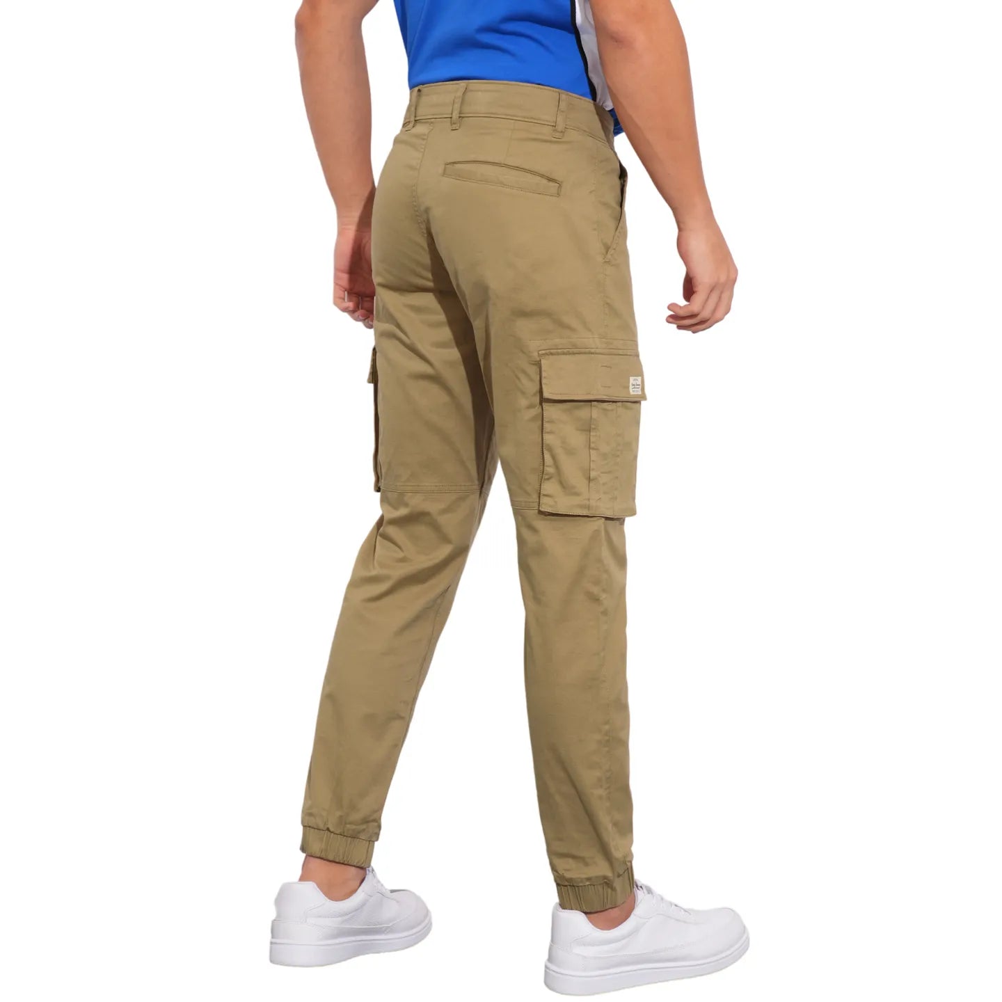 Khaki Jogger fit Men's Joggers by Being Human Clothing