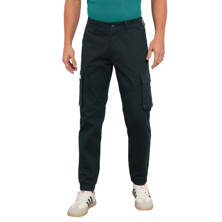 Navy Slim Fit Joggers For Men By Being Human Clothing