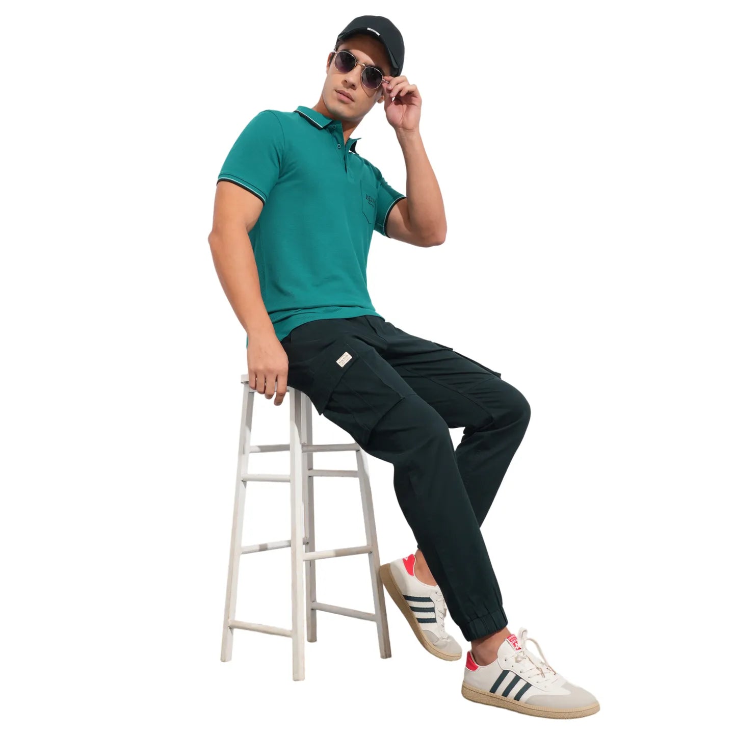 Being Human Clothing-Mens-Bottom-Joggers Navy