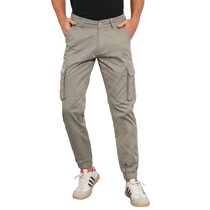 Grey Jogger fit Men's Joggers by Being Human Clothing