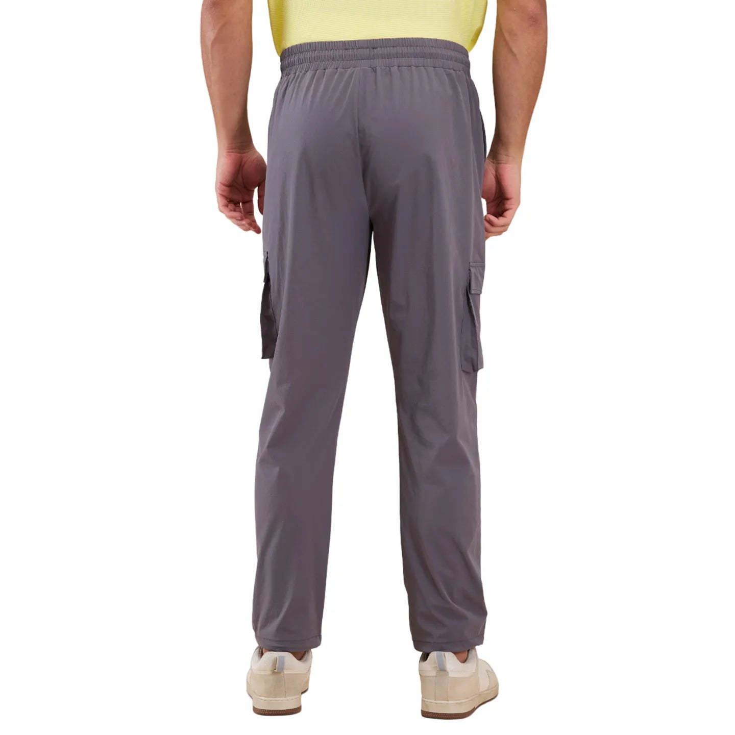 Grey Loose Fit Men's Cargos by Being Human Clothing