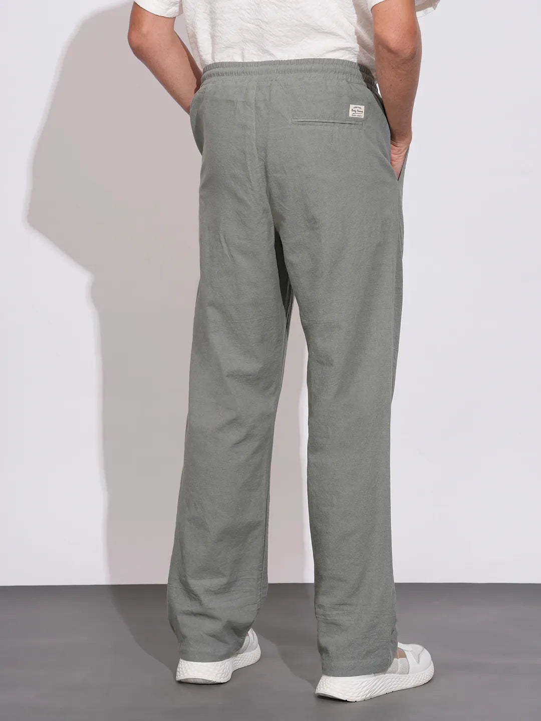 Mint Regular Fit Cargo For Men By Being Human Clothing