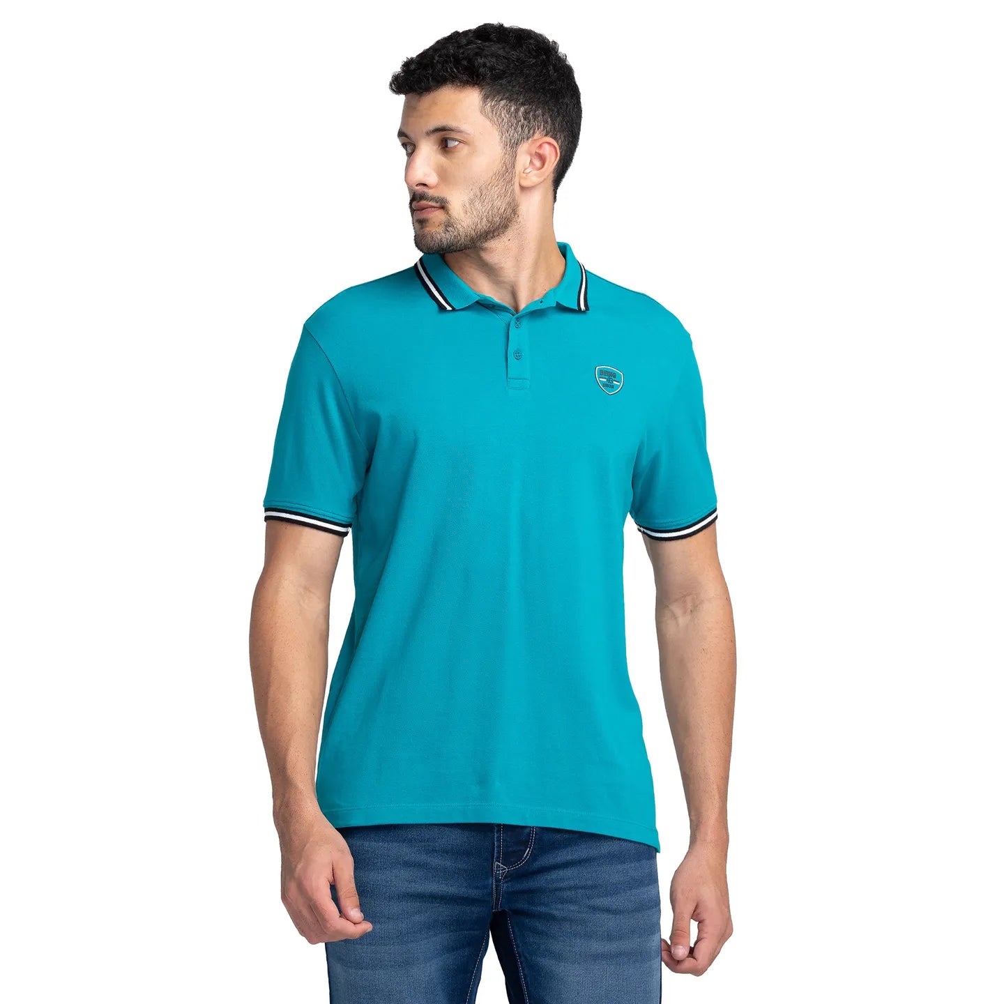 Being Human Clothing Men Regular Fit Polo Neck T-Shirts-Navigate
