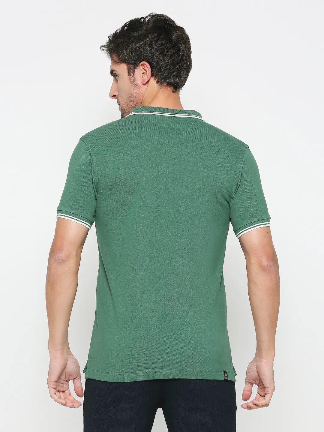 Being Human Clothing Men Regular Fit Polo Neck T-Shirts-Eden