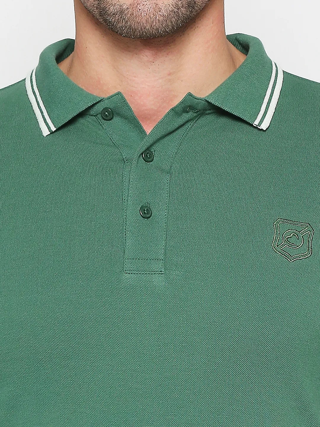 Being Human Clothing Men Regular Fit Polo Neck T-Shirts-Eden