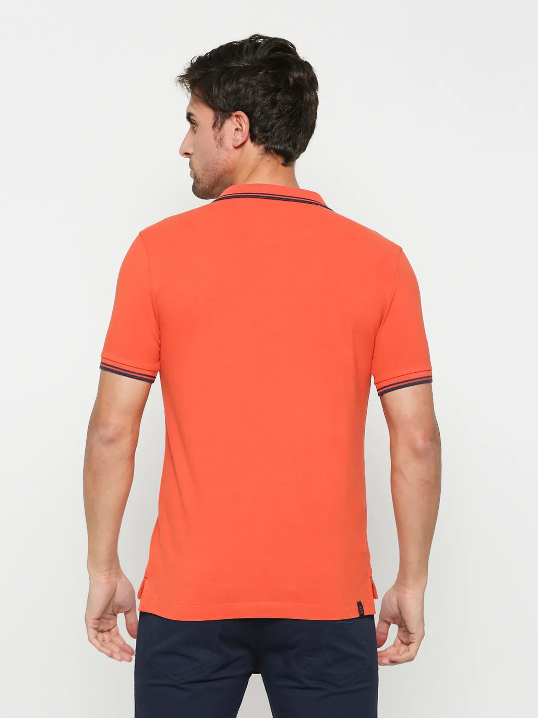 Being Human Clothing Men Regular Fit Polo Neck T-Shirts-Fiesta