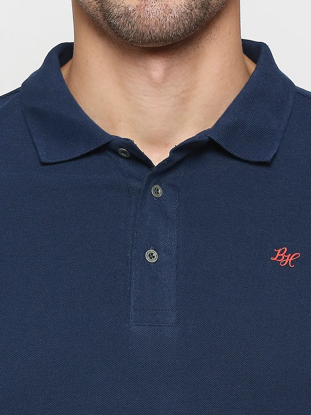 Being Human Clothing Men Regular Fit T-Shirts-Navy And Red