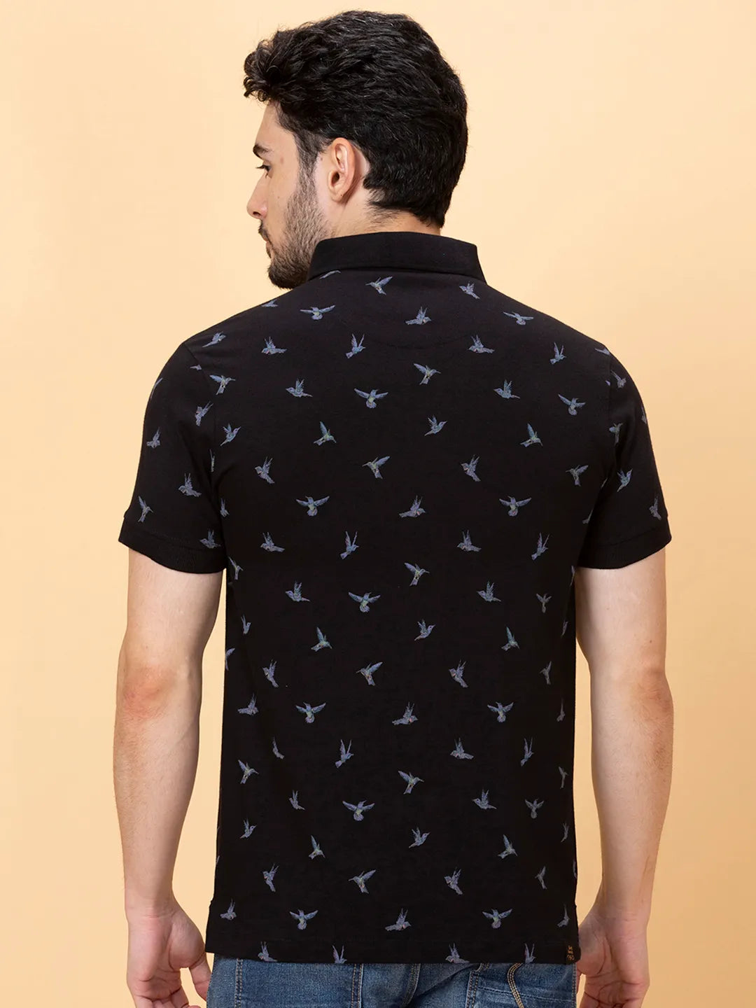 Being Human Clothing Men Regular Fit T-Shirts-Black