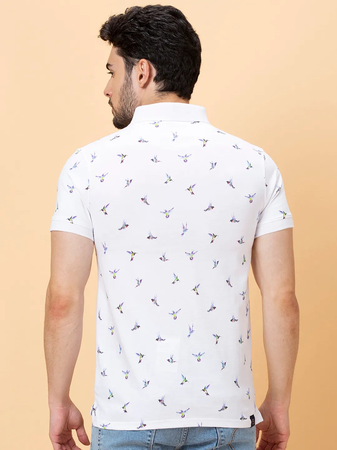 Being Human Clothing Men Regular Fit T-Shirts-White