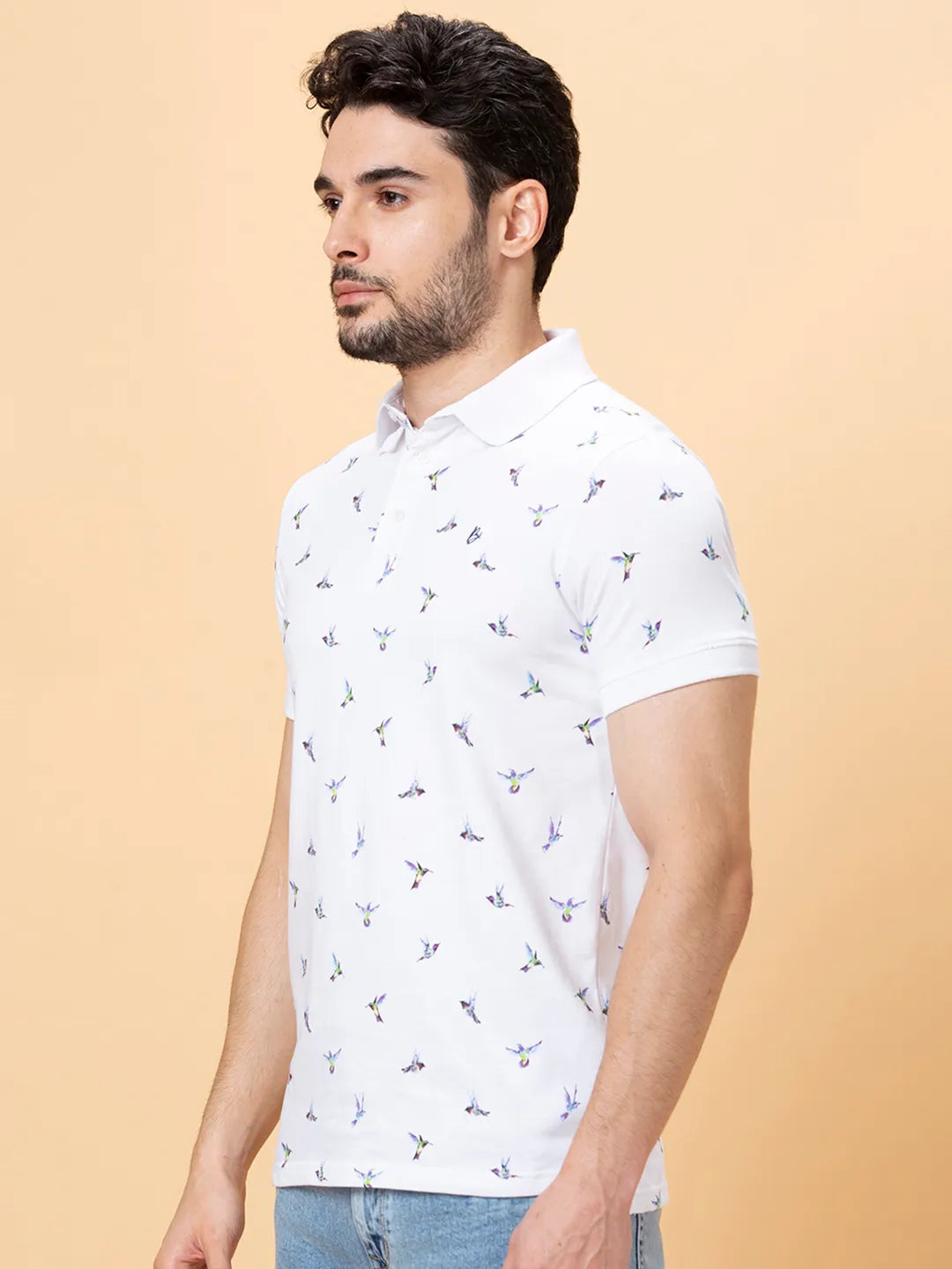 Being Human Clothing Men Regular Fit T-Shirts-White