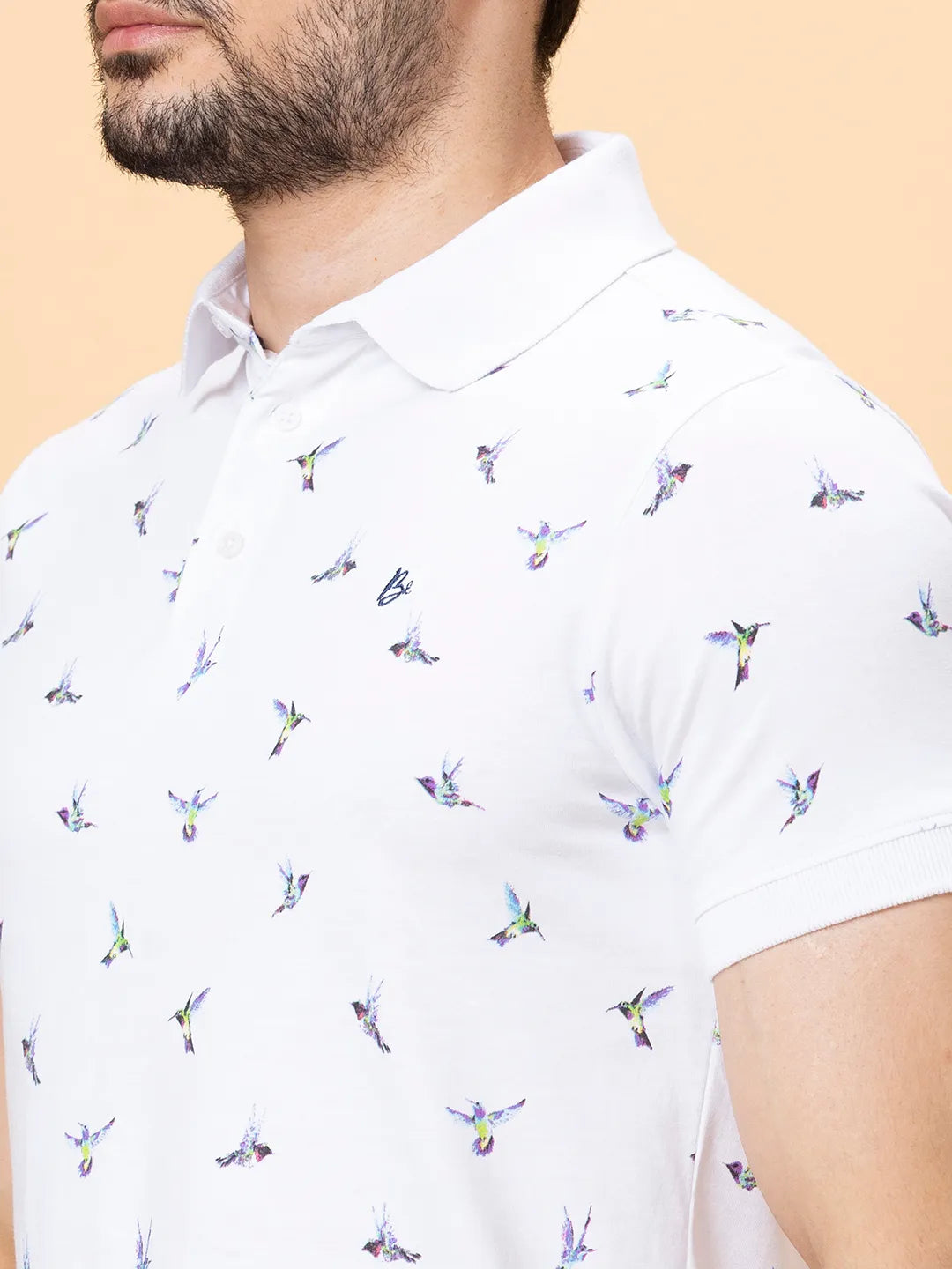 Being Human Clothing Men Regular Fit T-Shirts-White