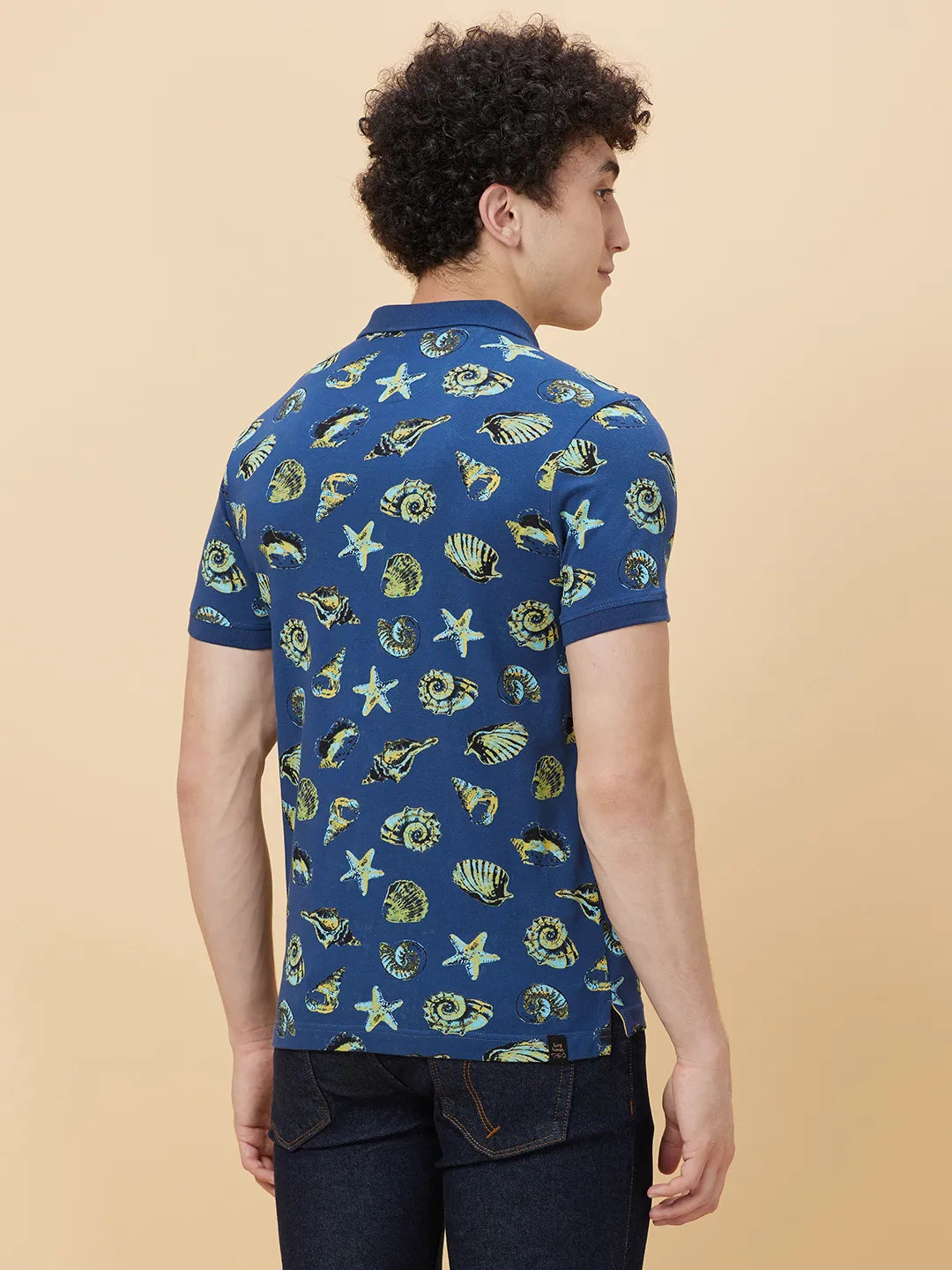 Being Human Clothing Men Regular Fit T-Shirts-Navy