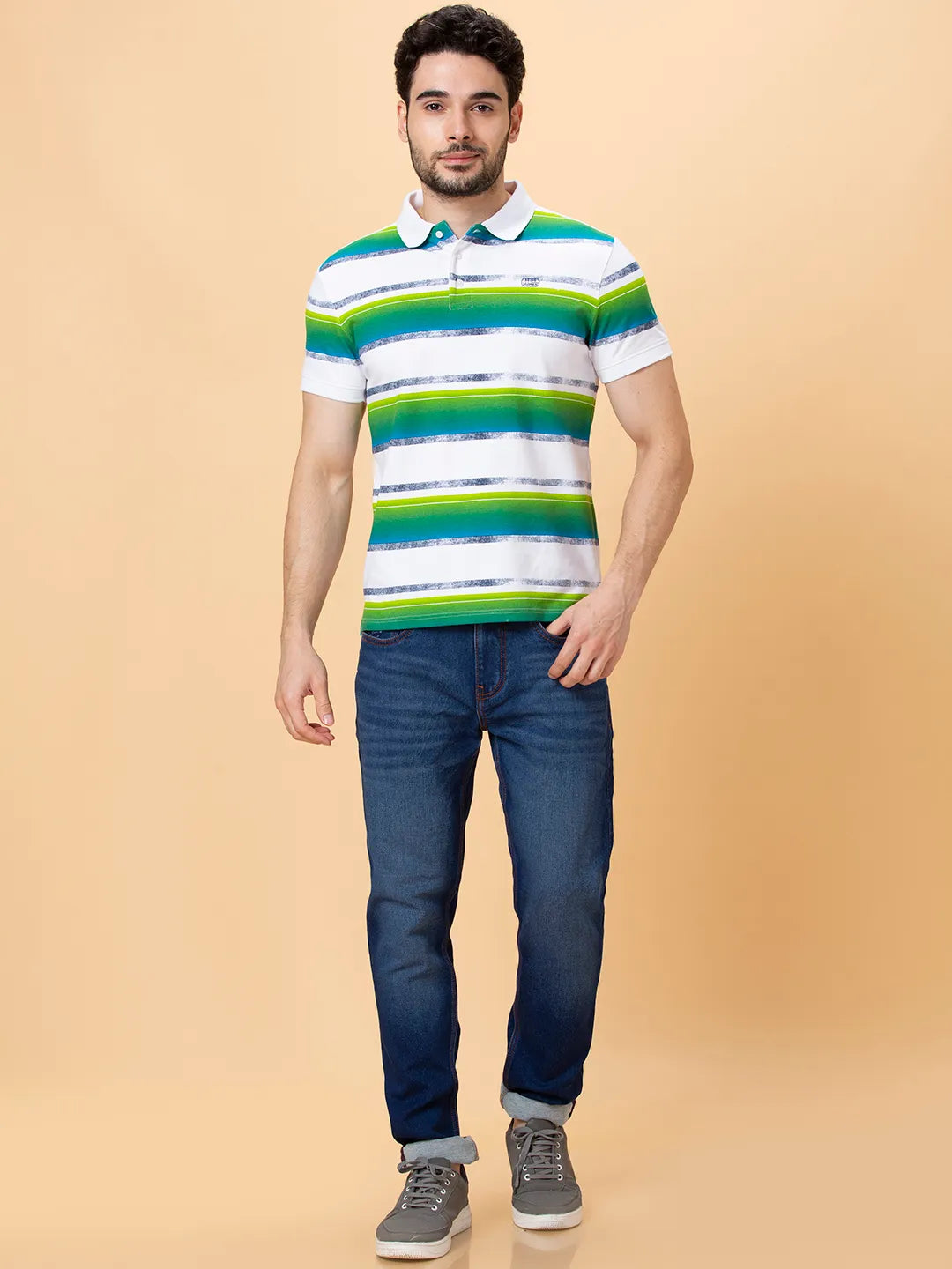 Being Human Clothing Men Regular Fit T-Shirts-White