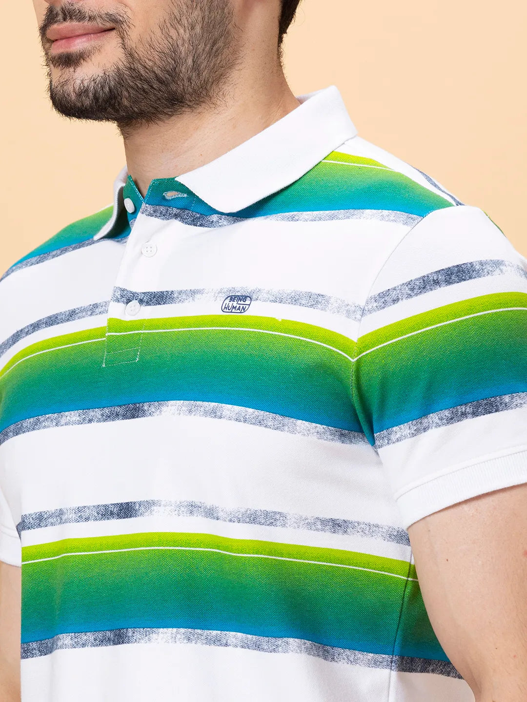 Being Human Clothing Men Regular Fit T-Shirts-White