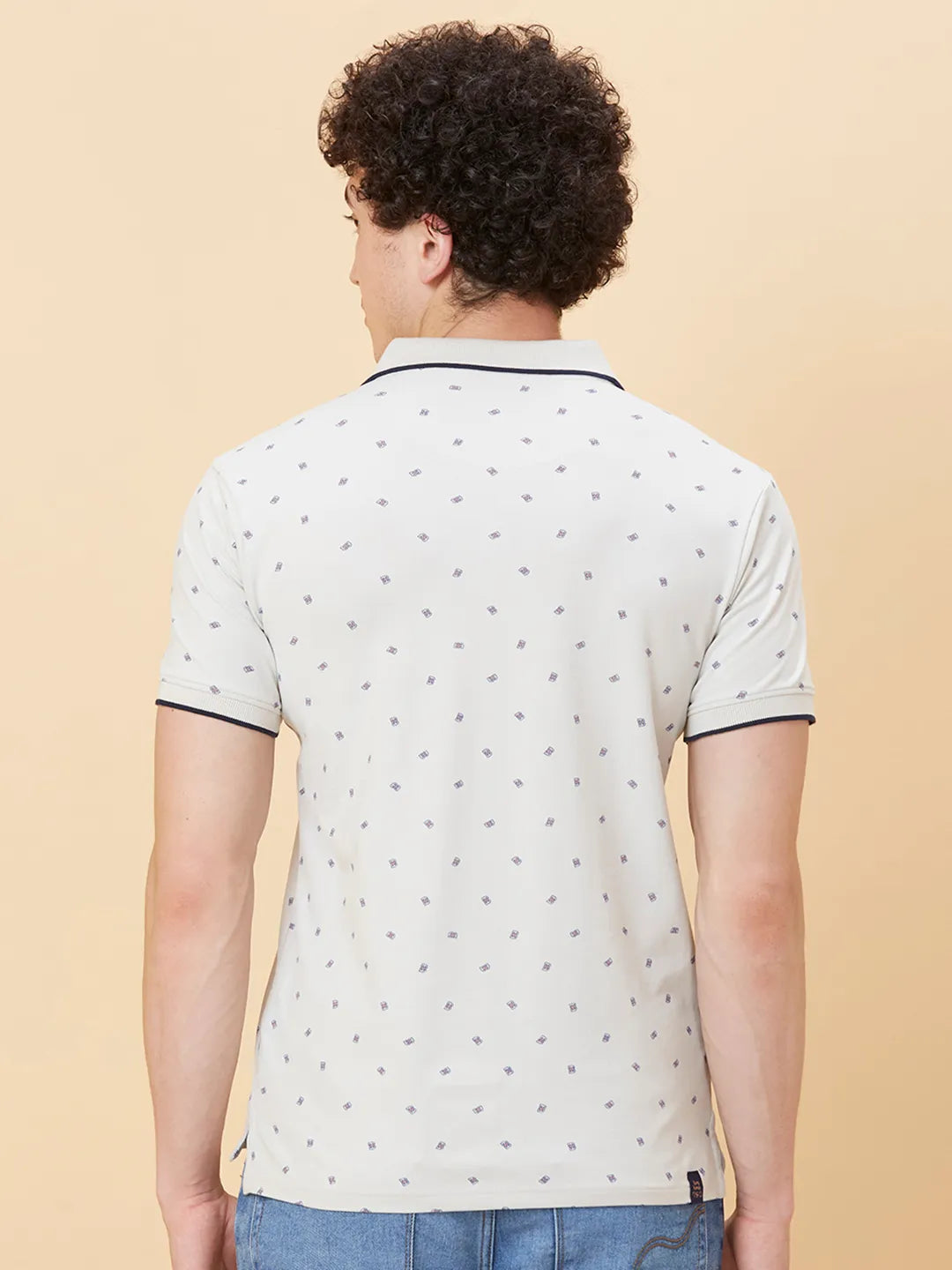 Being Human Clothing Men Regular Fit T-Shirts-Lt.Grey