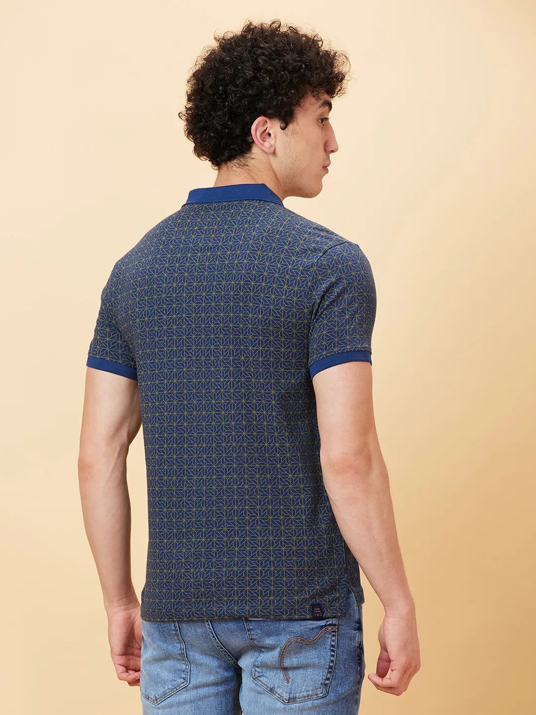 Being Human Clothing Men Regular Fit T-Shirts-Navy