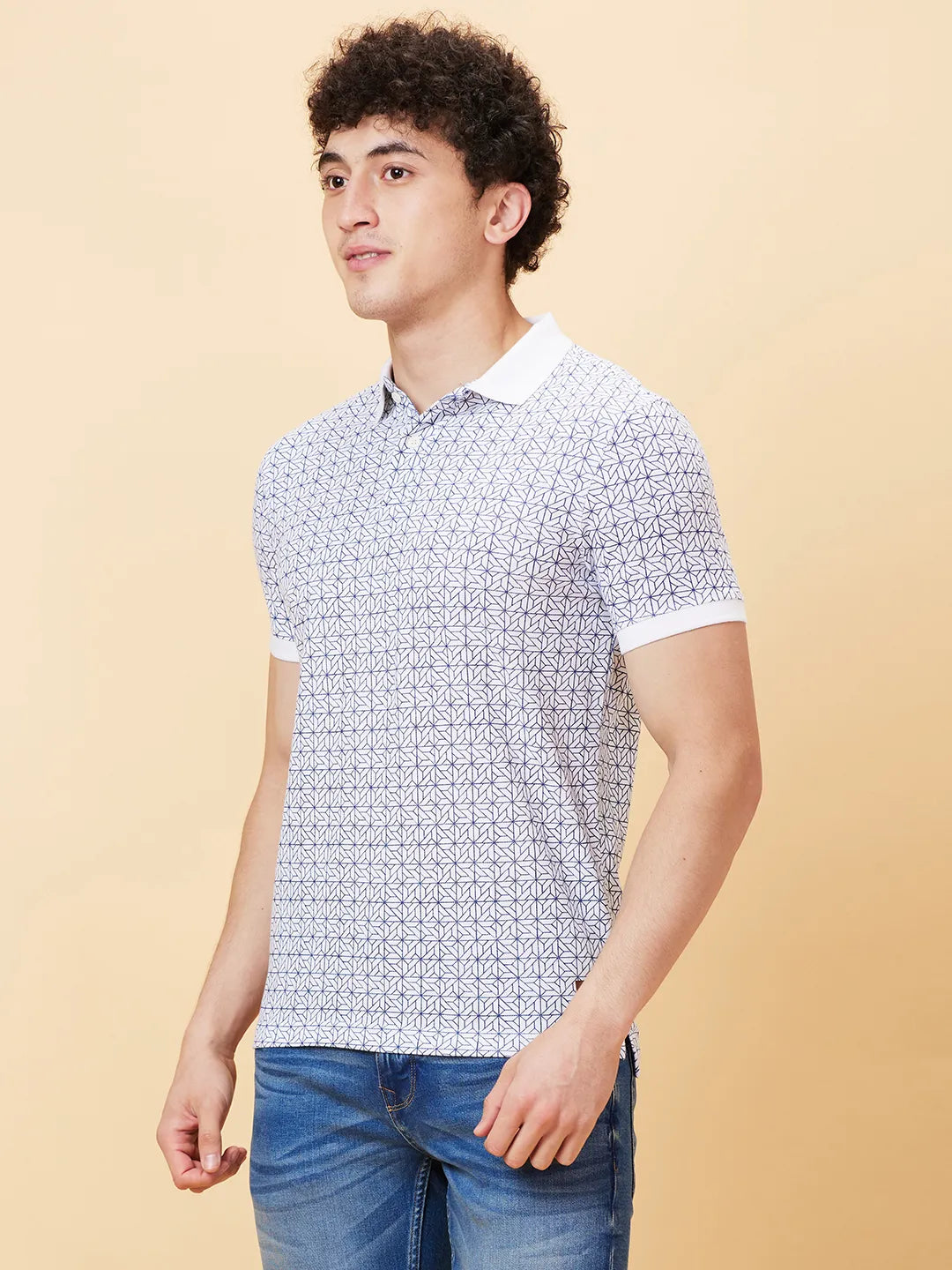 Being Human Clothing Men Regular Fit T-Shirts-White