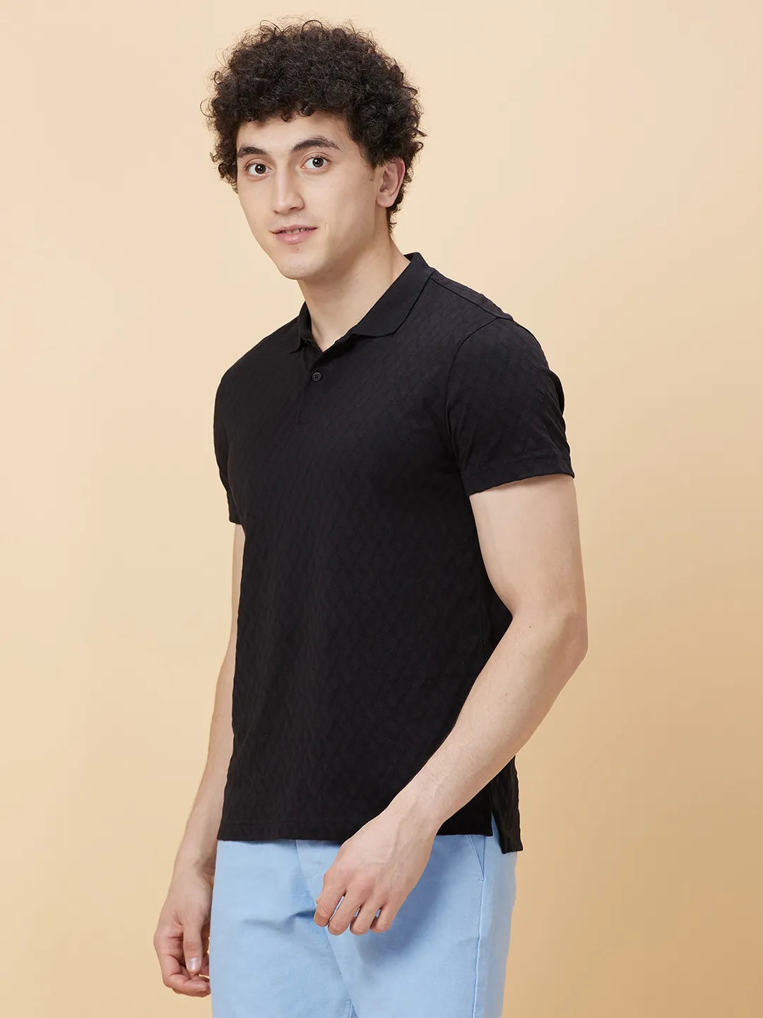 Being Human Clothing Men Regular Fit T-Shirts-Black