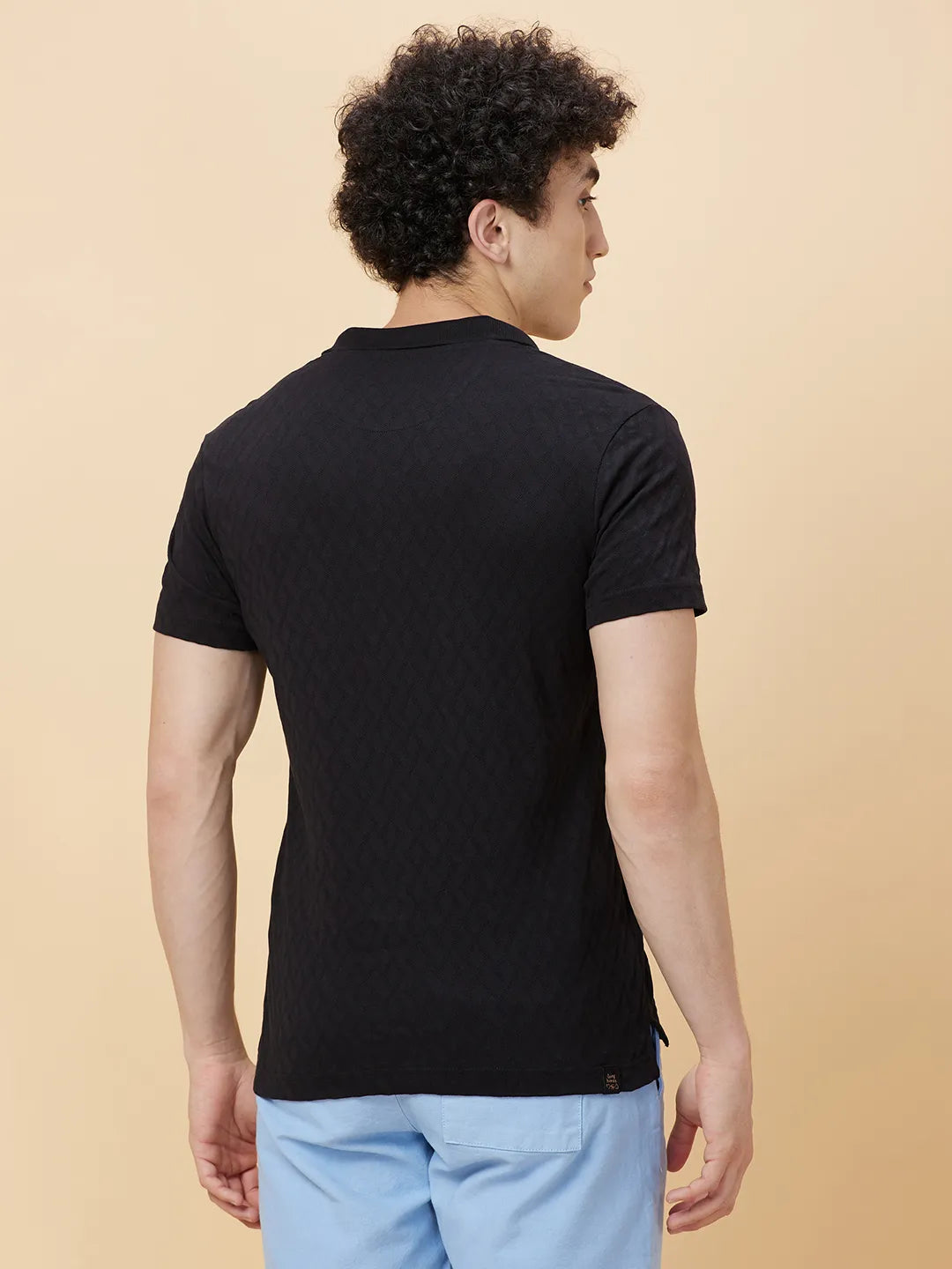 Being Human Clothing Men Regular Fit T-Shirts-Black