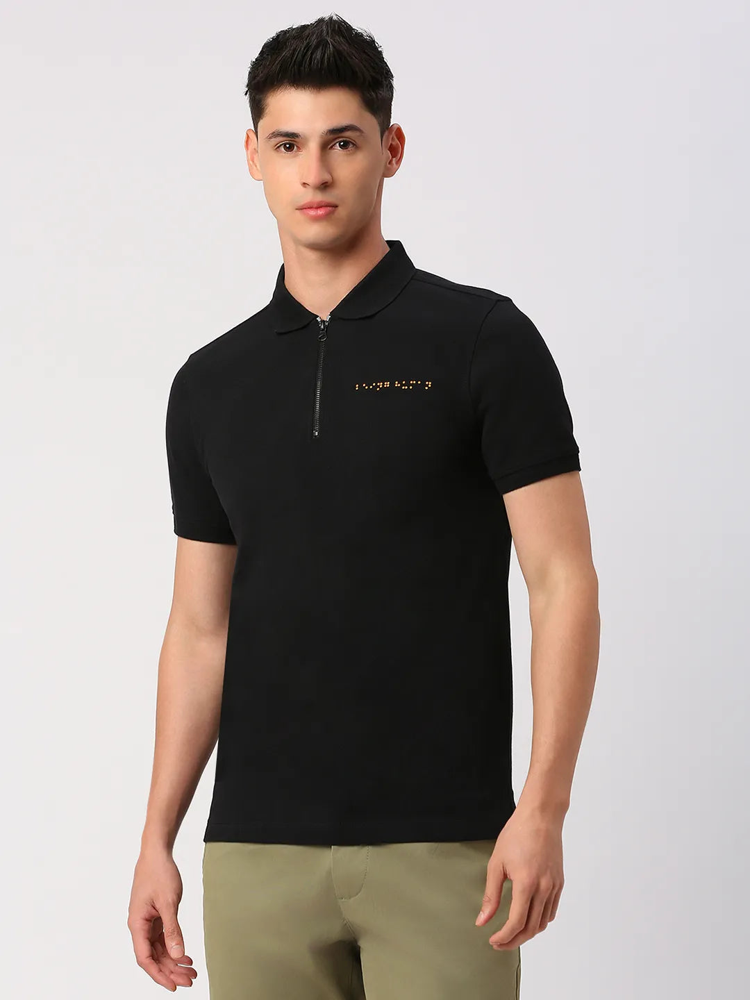 Being Human Clothing Men Regular Fit T-Shirts-Black