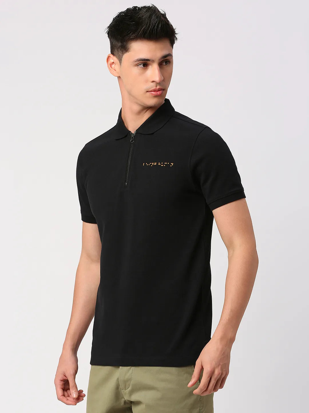 Being Human Clothing Men Regular Fit T-Shirts-Black