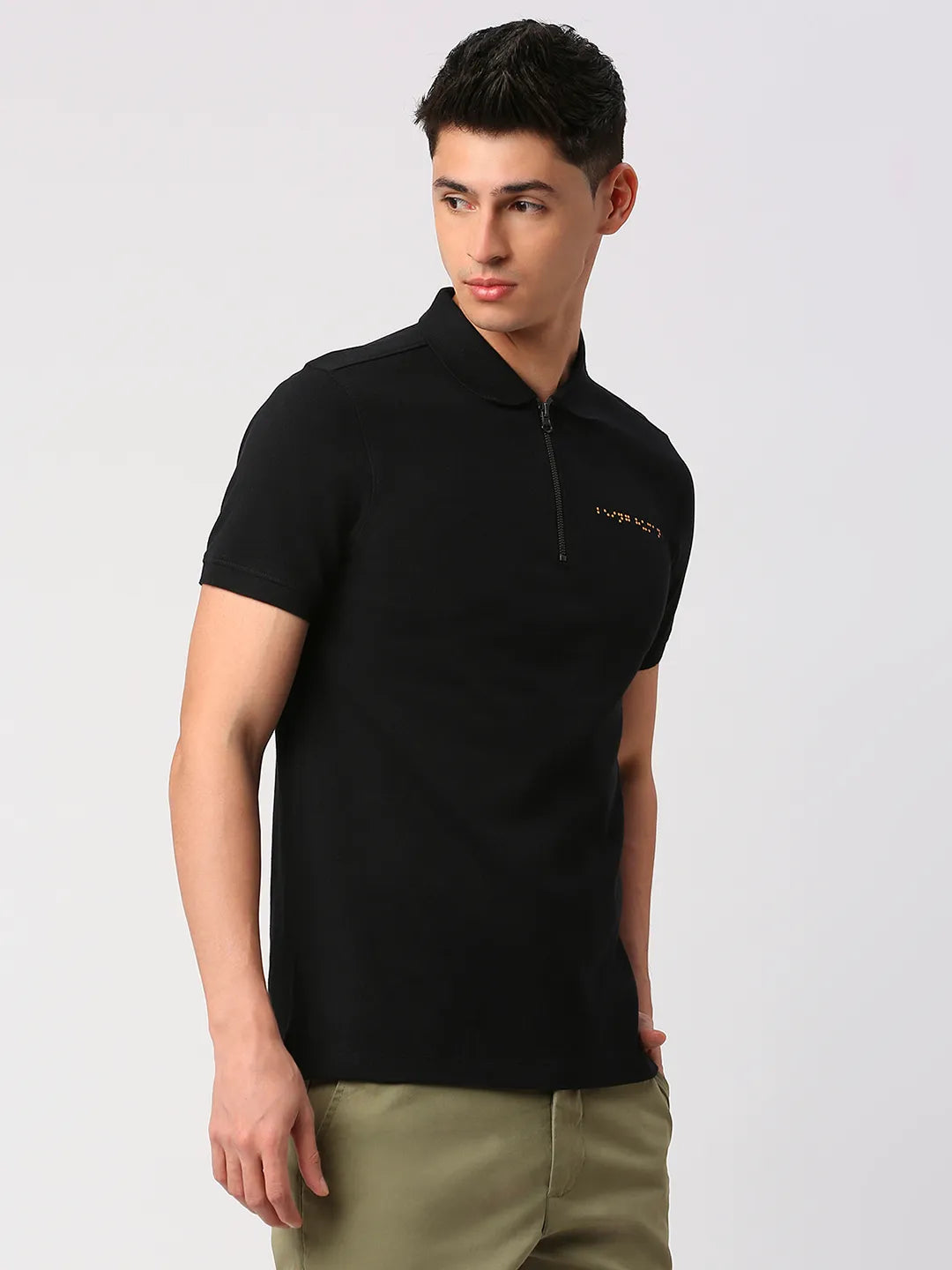 Being Human Clothing Men Regular Fit T-Shirts-Black
